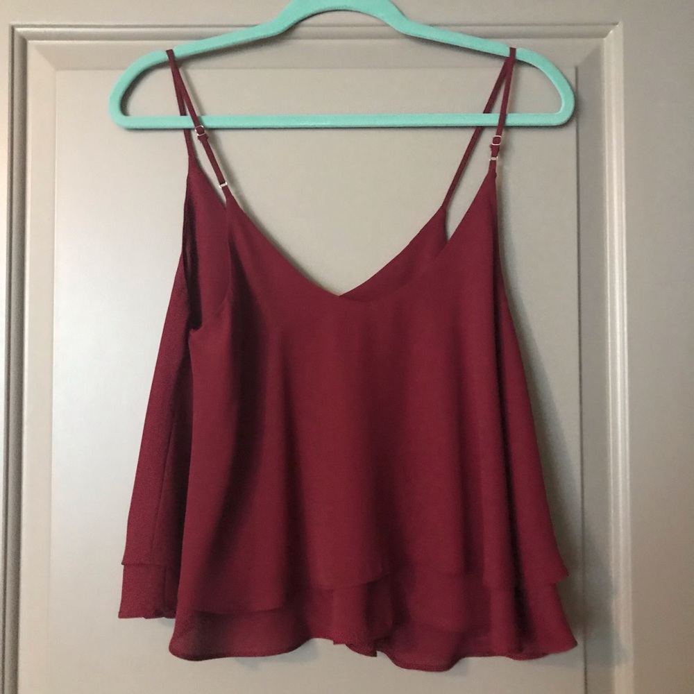 BuddyLove Maroon Holly Tank - Picture 4 of 4